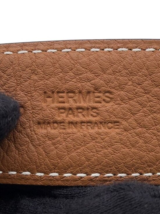 Hermes Belt Jumbo Black Gold Silver Box Calf Togo 80 main image 10